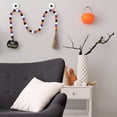thumbnail image 4 of Halloween Beads String Wood Color Colorful Wood Beads Fringe String Fringe Home Decoration Pendant, 4 of 8