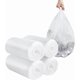 thumbnail image 1 of Bolsa de basura de mano de 2-4 galones, 120 bolsas de basura de mano gruesas para la oficina, la cocina, el baúl de basura del dormitorio, bolsa de basura sólida (blanco), 1 of 6