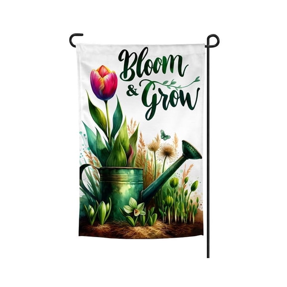 Bloom & Grow Garden Flag