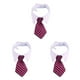 thumbnail image 2 of Corbata Ajustable Methold TiesStripe Algodón Mascota Perro Cachorro Pajarita Aseo Type1 NO1, 2 of 6