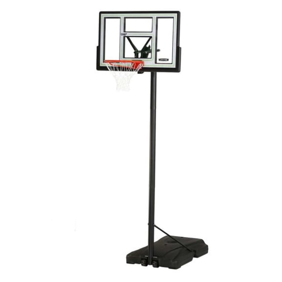 Open Box Lifetime 90584 46 Inches Adjustable Portable Basketball Hoop