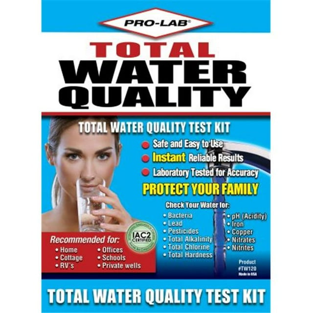 Total Kit de Test de Qualité de l'Eau