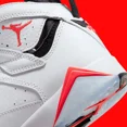 thumbnail image 3 of Ni - ke Ni - ke Air Jordan VII 7 Retro White Infrared Crimson Red Black CU9307-160 Men's, 3 of 5
