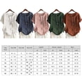 thumbnail image 2 of Women Shirts Cotton Linen Tops Short Sleeve Loose Classic Shirt Blouse O Neck Button Tees, 2 of 4
