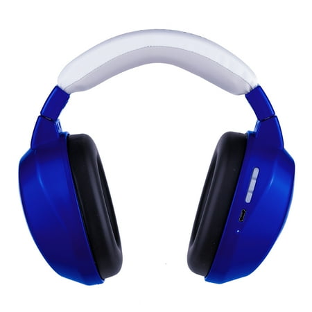 Lucid Hearing - Bluetooth HearMuffs for Children - Hearing Protection Ear Muffs Ideal for Kids 5-10 Years Old - Blue