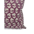 thumbnail image 5 of Fabdivine Thick Cotton Hand Block Print Outdoor Throw Cushion Cover , 14"X36", Pink Rouge, 5 of 5