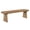 A, variant on GZXS Solid Pine Dining Bench, Rustic Wood Bench with Wavyed Legs, Natural Finish, for Kitchen/Dining Room/Hallway/Foyer, 62.99"L x 14.96"W x 18.03"H
