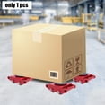 thumbnail image 4 of 6T Rotating Machinery Mover Heavy Machine Dolly Equipment Roller Skates Red, 4 of 9