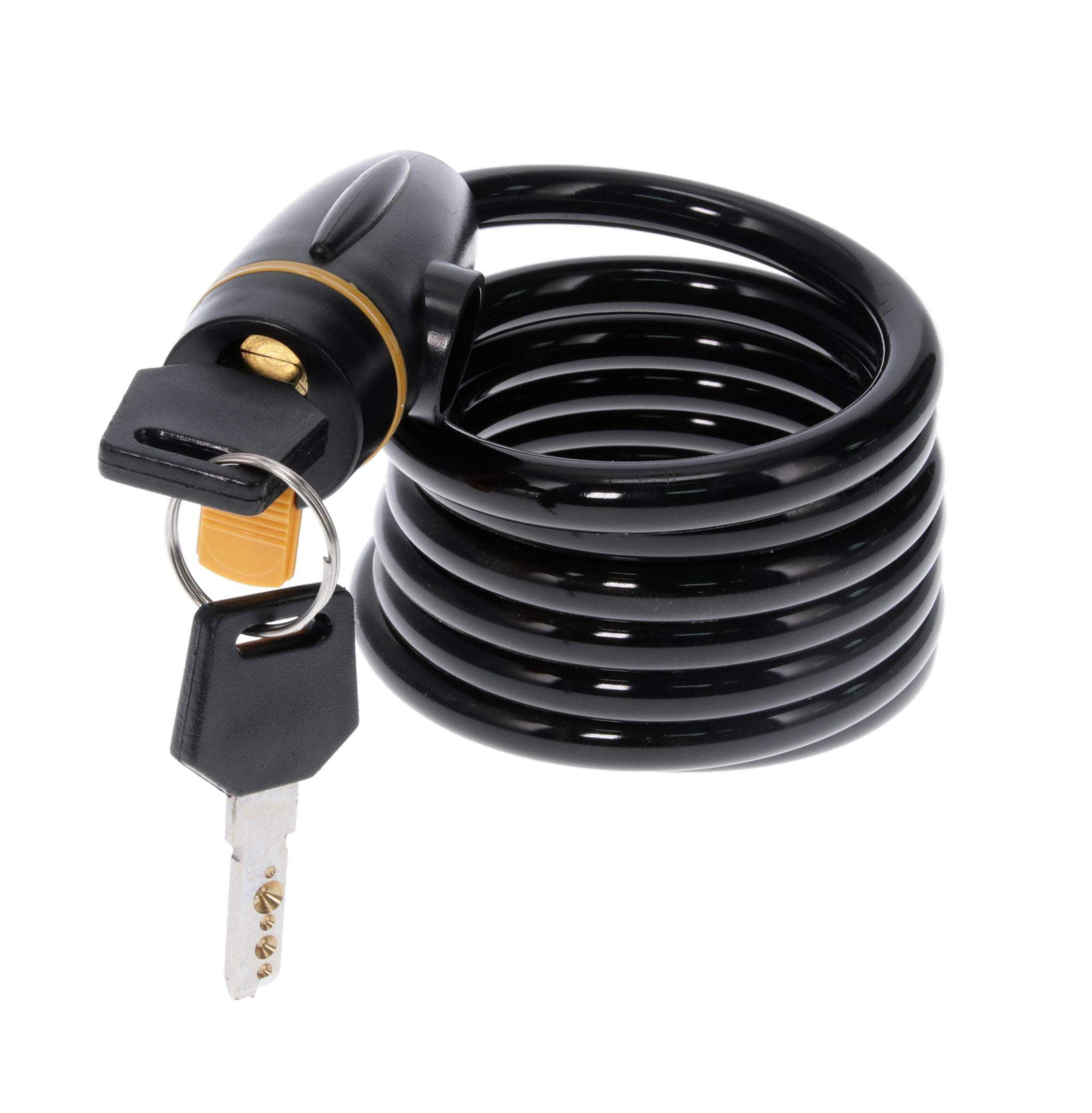 (3 pack) Muddy Treestand Cable Lock, 6' Long, 1/4'' rubber-coated cable