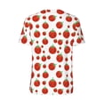 thumbnail image 3 of Rocae Hand Drawn Tomatoes for Breathable Men's Baseball T-Shirt Fashionable Casual Baseball Jersey, Moisture-wicking Sportswear Small, 3 of 9