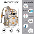 thumbnail image 6 of Cute canine backpack with puppy and floral patterns, spacious backpack, durable backpack for students or gift, 6 of 6