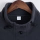 thumbnail image 5 of pstuiky camisas de manga larga para hombre, Sudadera con capucha de polar con botones y cuello alto de manga larga para hombre Tops casuales para hombres xxxl, 5 of 9