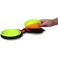 thumbnail image 2 of Petmate Silicone Travel Duo Bowl Medium, 2 of 2