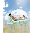 thumbnail image 3 of Intex Tropical Canopy Lounge, Inflatable Pool Lounger with Removable Fabric Sunshade, 3 of 8