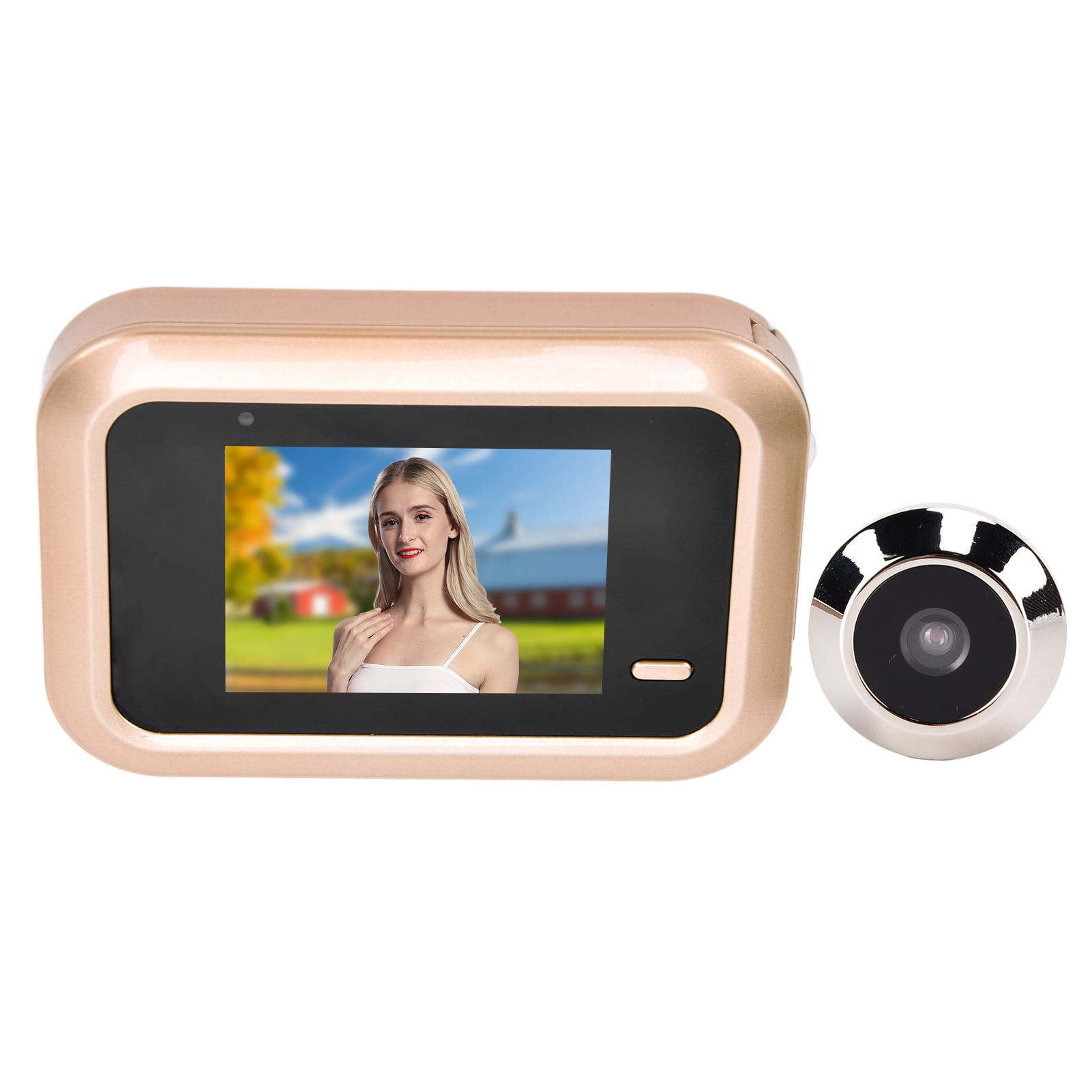 Video Camera, Smart Peephole Camera Low Illumination 140? Wide Angle