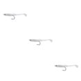 thumbnail image 1 of Eigraketly 6 piezas de señuelos de pesca, accesorios de pesca exquisitos, herramientas de anzuelo de cebo de simulación de tamaño pequeño plata 3Conjunto, 1 of 6