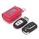 thumbnail image 5 of Bolso para llaves de coche de cuero con doble cremallera, bolso para llaves de coche de cuero multifuncional, 5 of 6