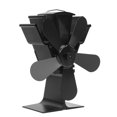 thumbnail image 3 of Ventilador De Estufa De Leña, Ventilador Termoeléctrico 5 Aspas Ecológico Alta Eficiencia Anti Deformación Resistente A Altas Temperaturas Alimentado Por Calor Para Quemador De, 3 of 8