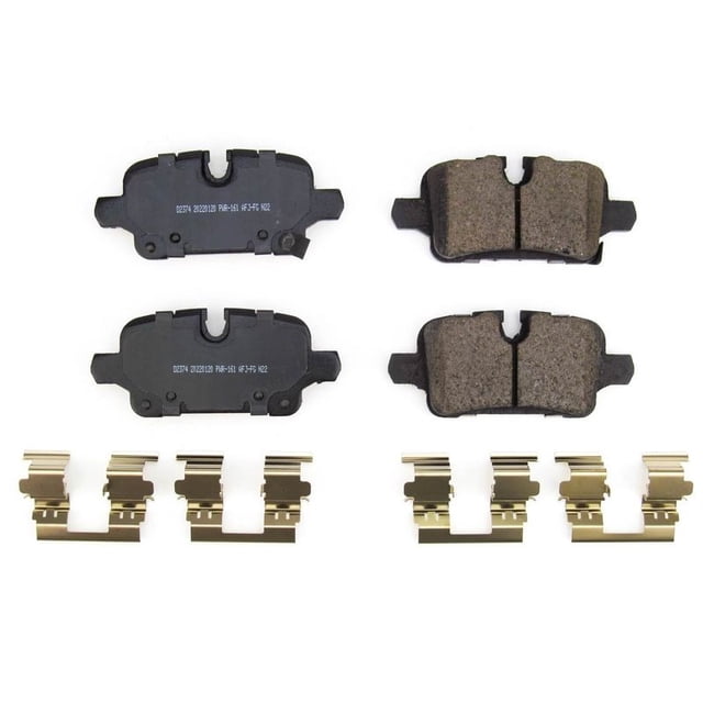 Power Stop Brake Pad 17-2374 Z17 Evolution; FMSI Number D2374; Ceramic Brake Pads; Set Of 4; With Premium Stainless Steel Hardware