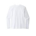 thumbnail image 5 of Sport-Tek ST400LS PosiCharge Long Sleeve Tri-Blend Wicking Raglan Tee, White Triad Solid, 4XL, Big and Tall, Big and Tall Shirts, 5 of 5
