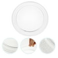 thumbnail image 2 of Shisuyan Microwave Oven Glass Plate Practical Turntable Plate Flat Base Glass Tray, 2 of 8