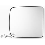 APA Replacement for Towing Mirror Glass Upper Part Power Heated 2009 - 2022 RAM R1500 R2500 R3500 Passenger Right Side 68067726AA CH1325127