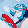 thumbnail image 2 of Gibobby Playeras Deportivas Camisetas de cuello redondo de manga corta con dibujos animados de verano para niños pequeños y bebés, camisetas, ropa para niños, trajes(Amarillo, 3-4 Años), 2 of 4