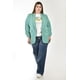 thumbnail image 4 of Blazer manga 3/4 Roman Fashion /Tallas Extras, 12255 (Menta) verde claro 36, 4 of 6