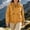 Yellow, variant on Women's Hooded Zip Up Utility Jacket Long Sleeve Multi Pocket Loose Fit Casual Outdoor Coat