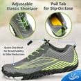 thumbnail image 6 of Mens & Womens Sneakers Lightweight Athletic Cross Training Shoes for Walking, Hiking, Running, Gym by Bergman Kelly (US Company), 6 of 9