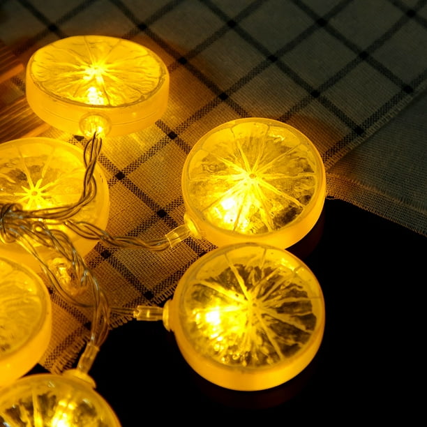 Guirlande lumineuse 3en1 : chaîne lumineuse à LED colorée, jaune