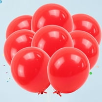 Milisten Round Latex Balloons 20Pcs 10Inch Red