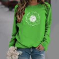 thumbnail image 2 of PENGXIANG Sweat-Shirt à Col Rond pour Femmes à Manches Longues Casual Pulls Ample Sweat-Shirt Doux Automne Vêtements de Mode, 2 of 5