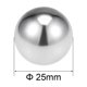 thumbnail image 2 of Uxcell Bearing Balls Metric 304 Stainless Steel Grade G100 Precision Balls 25mm /0.98", 2 of 3