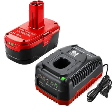 For Craftsman 19.2 Volt Lithium ion XCP Battery C3 DieHard 130279005 11376 130279003 / Charger 11375