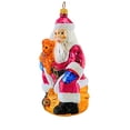 thumbnail image 3 of Christopher Radko Company 5.50In Department Store Santa, Glass, Christmas 951311, 3 of 3