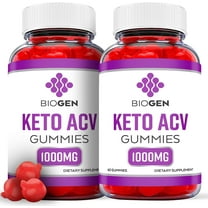 (2 Pack) Biogen Keto ACV Gummies - Supplement for Weight Loss - Energy & Focus Boosting Dietary Supplements for Weight Management & Metabolism - Fat Burn - 120 Gummies
