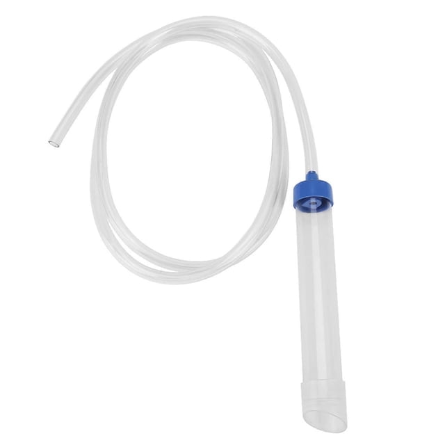 Aquarium water changer, gravel cleaner, siphon tube, fish tank cleaning tool, PVC, for small aquariums