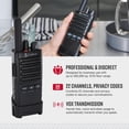 thumbnail image 3 of Walkie Talkies Cobra PX650 profesional/empresarial, paquete de 2, 3 of 6