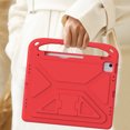 thumbnail image 4 of Dteck Case for iPad Air 11 Inch (M3/M2) 2025/2024, iPad Air 11 Inch Kids Case with Kickstand and Pencil Holder for Pencil Pro/USB-C, Lightweight EVA Shockproof Protective Cover for Boys Girls,Red, 4 of 5