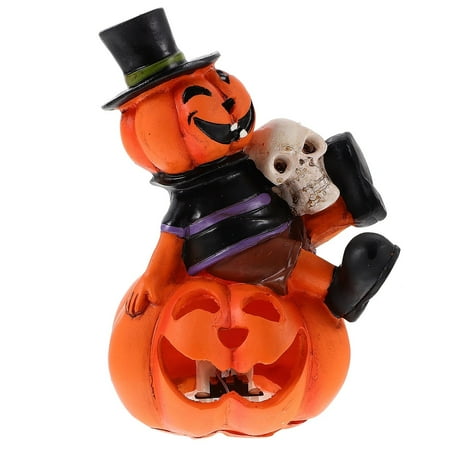 

Sanamity Spaceship Decor Pumpkin Decoration Halloween Pumpkin Lamp Led Night Light Halloween Decoration Black And White Decor Orange