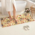 thumbnail image 4 of Fall Hedgehog and Leaves Bathroom Rugs Mat,Non Slip Microfiber Bathroom Rug,Rubber Backing,Soft Bathroom Mats for Bathroom Floor,Tub and Shower,60x24in(150x60cm), 4 of 4