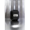thumbnail image 3 of Black Leather / Silver Case for AirPods (1st and 2nd Generation), 3 of 4