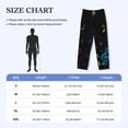 thumbnail image 4 of Lsque Color Musical Notes Print Men's Pajama Pants, Lounge Pant - Comfortable Home Wear,Elastic Waistband, Stylish Design-Medium, 4 of 9
