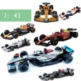 thumbnail image 2 of Bburago-modelo de coche a escala 1:43 F1, Mercedes Ferrari Redbull Racing SF21 RB16B W12E, Metal fundido a presión Verstappen en miniatura coleccionable Fivean unisex, 2 of 2