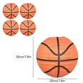 thumbnail image 3 of Gmogad 4 Pcs Basketball Paper Lanterns 20cm, Sports Party Decor, Ceiling Hanging Orange Globe Lights for Birthday, Classroom, Team Theme Events, 3 of 6