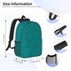 thumbnail image 5 of Easygdp Teal Mochila Ligera de 15 Pulgadas para Estudiantes, Mochila Cómoda para la Escuela y Viajes, Correas Ajustables, 5 of 6