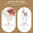 thumbnail image 2 of unbranded 24Ud Keyrings De Alpaca En PVC Con Colgante Decorativo Para Y Escolar, 2 of 5