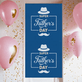thumbnail image 5 of Vintage Design Happy Father's Day Banner Super Dad Blue Background for Father's Day Celebration Gift Decoration Dad's Party, 5 of 7