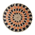 thumbnail image 1 of Cesta tejida para decoración de pared, bandeja tejida, decoración de mimbre de ratán, cesta de pared bohemia para 30 cm estilo C, 1 of 9